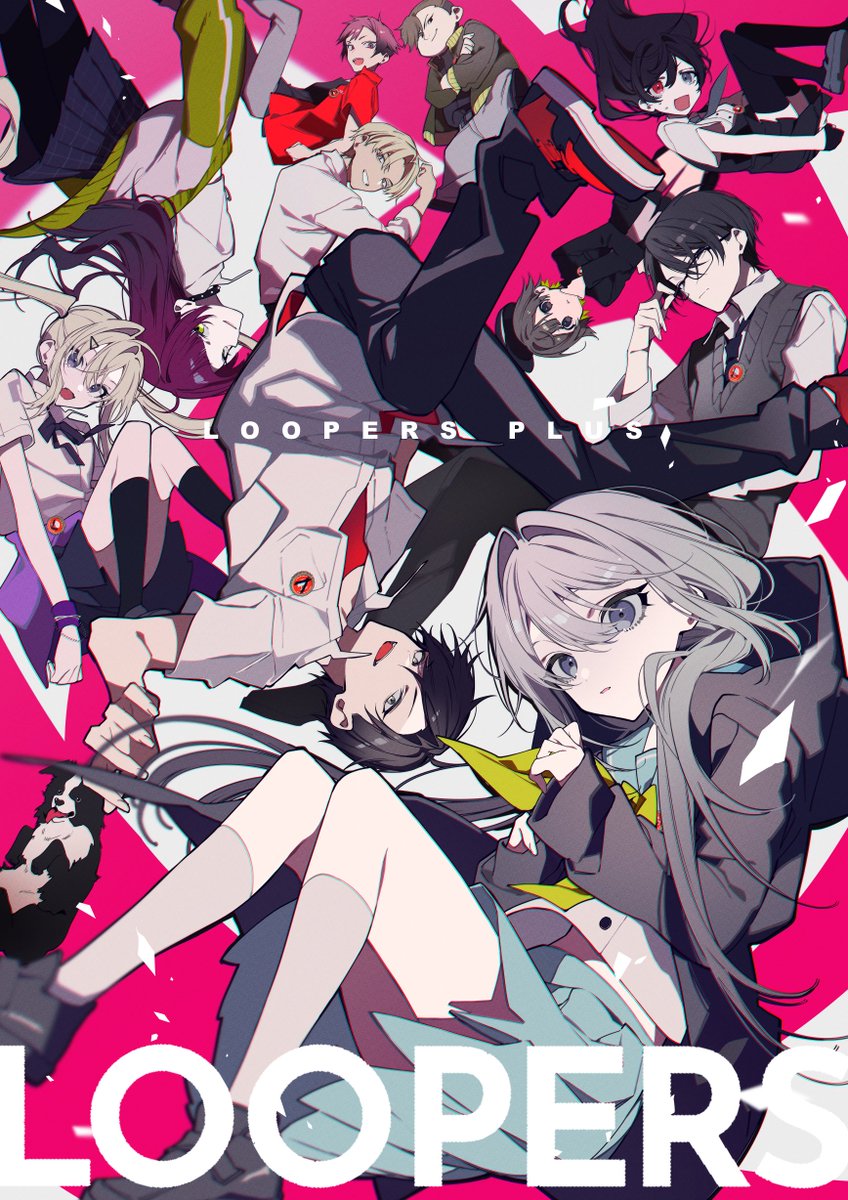 キャラクターデザインを担当させていただき2021年に発売したLOOPERS