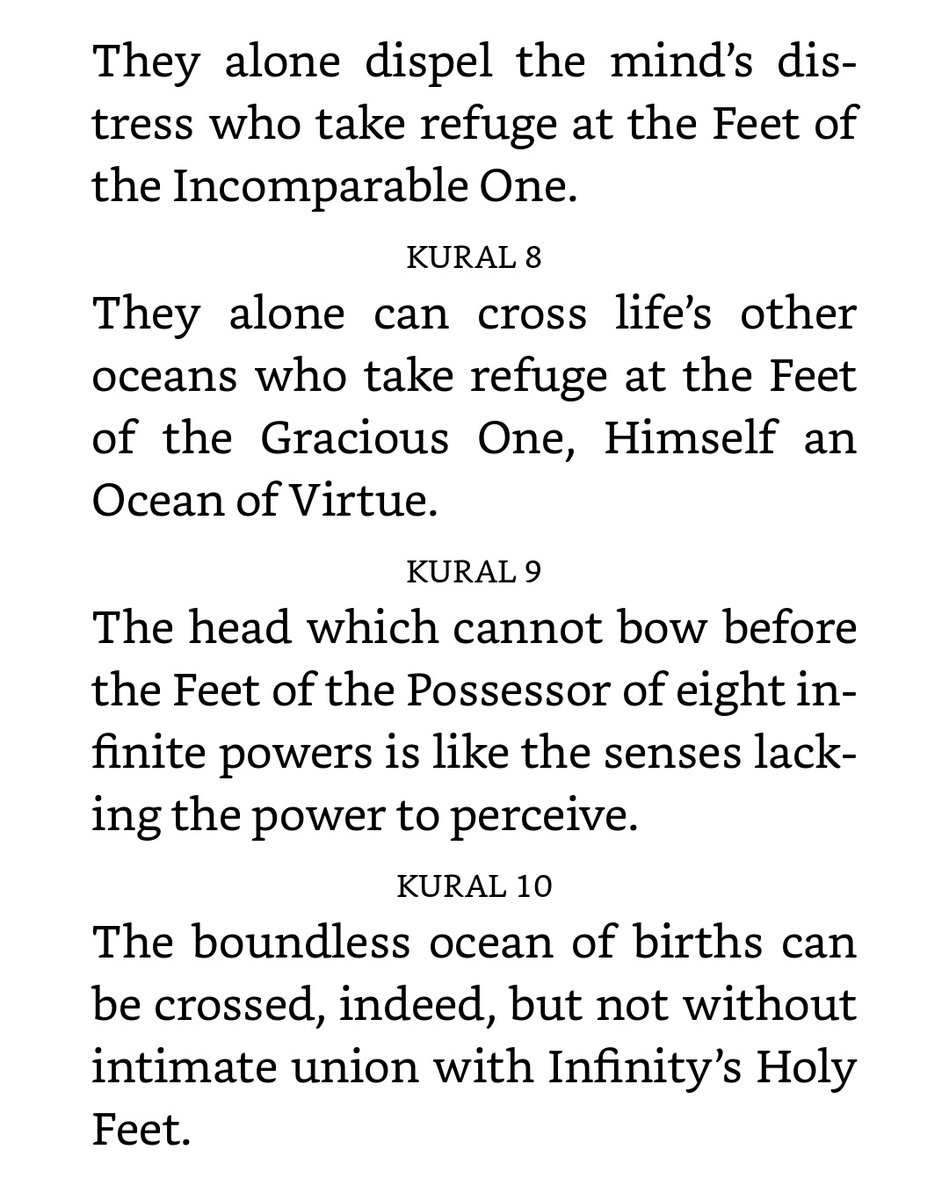 labstamil's tweet photo. Not only did Valluvar believe in Gods , he believed in worshipping the God with a physical form.

In his first chapter, he stresses the importance of seeking solace at the feet of God to cross the ocean of life.

 He obviously believed in Moksha (verses 345, 349, 351, 356, 357-8) https://t.co/JIP7mUNj8Y