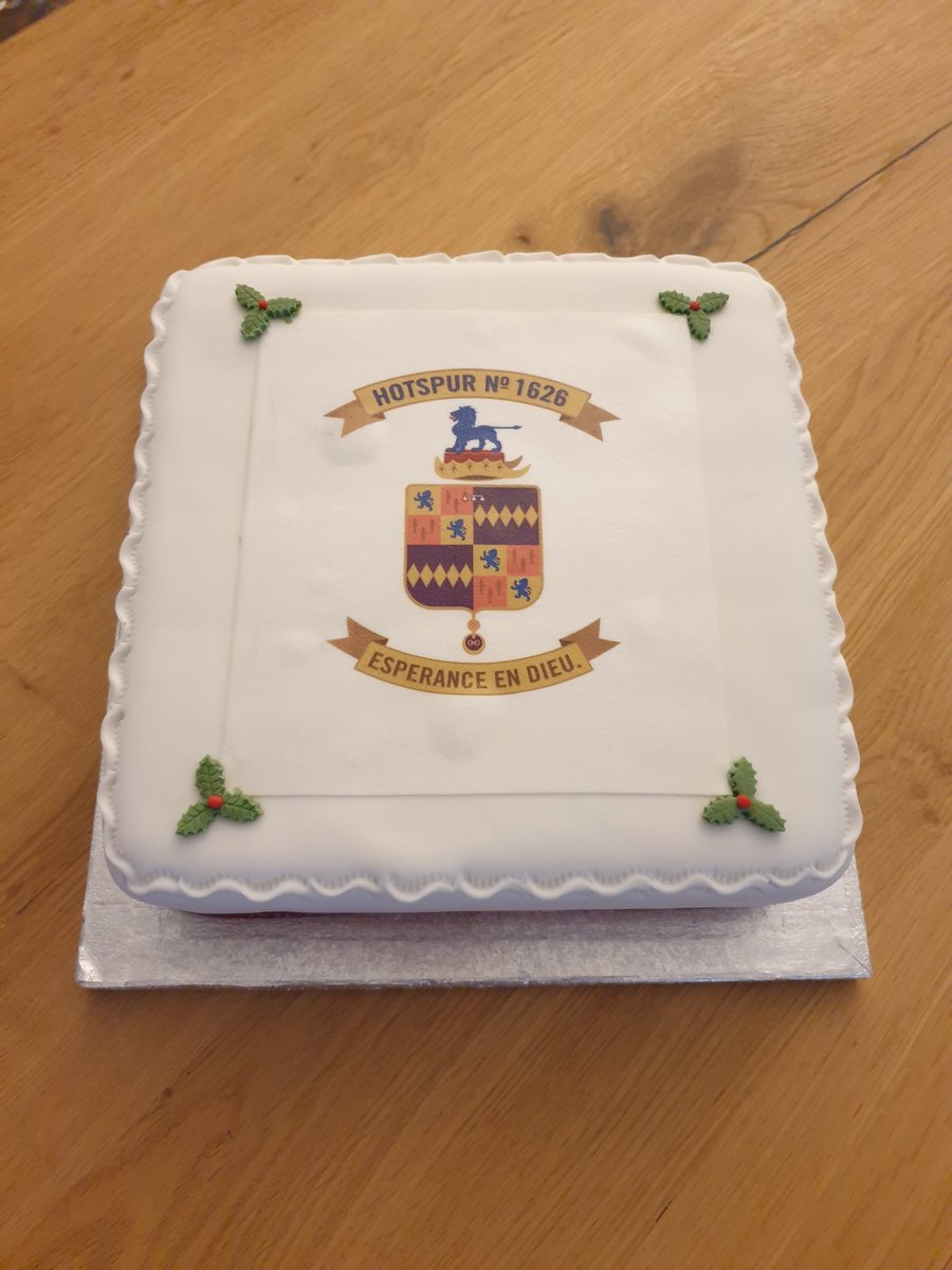 At our very enjoyable Christmas meeting we raffled a specially made for us cake. We cut into it and had a piece with our coffees; delicious. The winner took home almost half that was left. We raised £65 to be donated to the Newcastle Dog and Cat Centre.