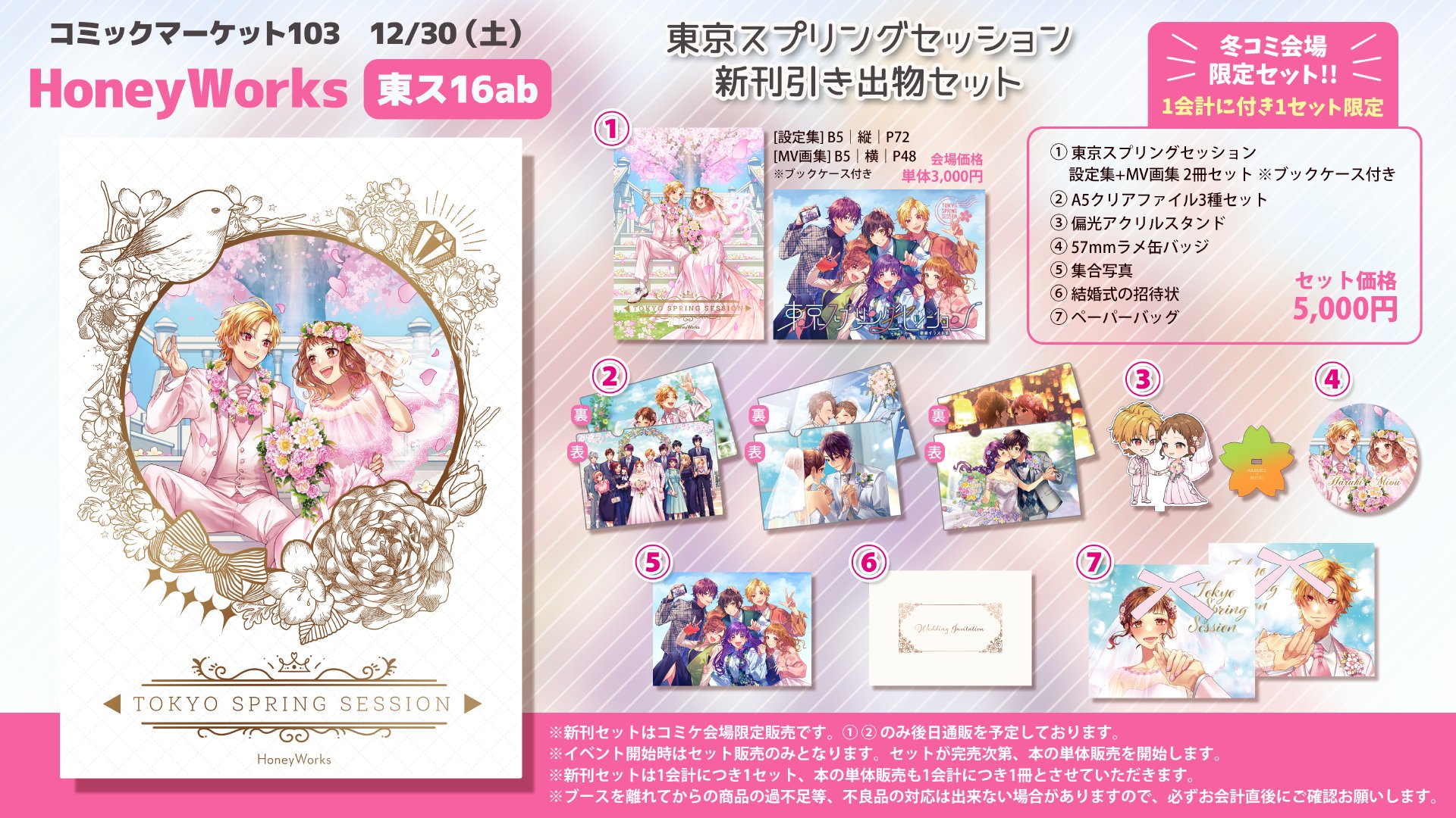 女性向け一般同人誌（BL含む） オリジナル 「東京スプリング