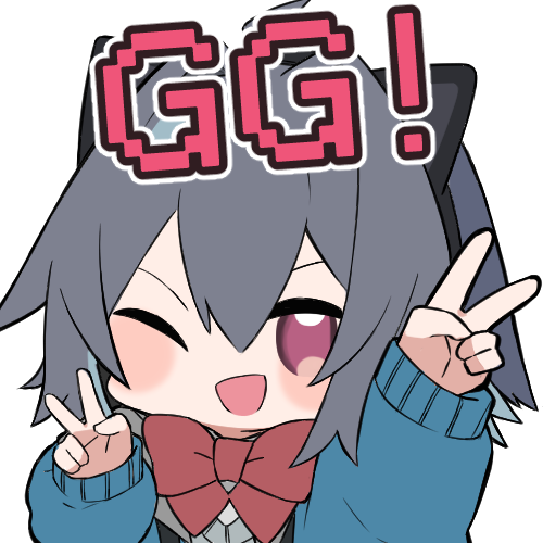 「フォロワースタンプにGG!スタンプも追加しました!よかったら使ってみてください～」|冬波ゆんさんのイラスト