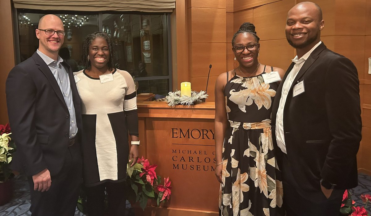 I had an amazing time celebrating the amazing people and accomplishments of the @EmoryEM and @GradyHealth! More successes to come with our work in emergency medicine and stroke prevention @AdeAkhMD 🧠🚑🧠🚑