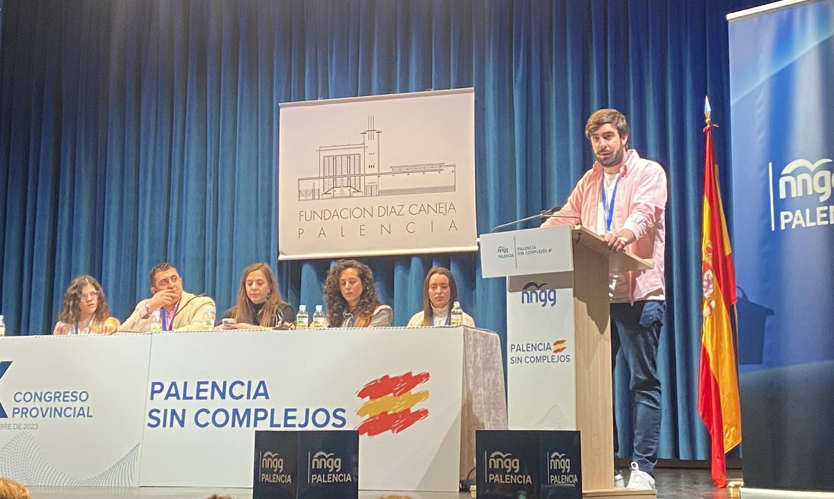X Congreso Provincial de <a href="/NNGGPalencia/">NNGG Palencia</a> elige al mejor Presidente: Alonso Nieto. Enhorabuena! y toda la suerte en esta etapa que hoy comienza. A mis amigos <a href="/Mediavilla91/">Rodrigo Mediavilla</a> y <a href="/VictorT_A/">Víctor Torres</a>, habéis sido el referente de los jóvenes durante esta etapa. Muchas gracias por vuestro trabajo!!