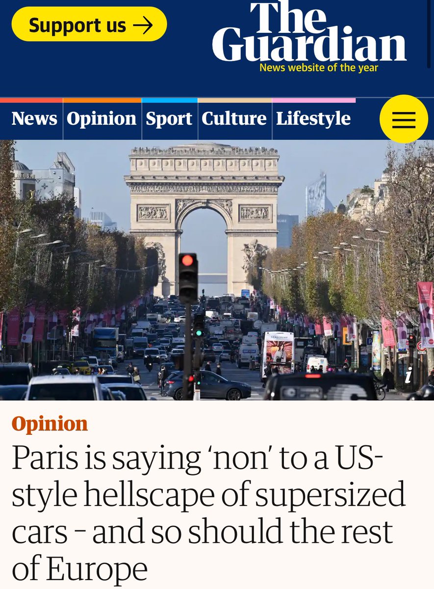 “We need bolder regulation to redirect the automobile industry towards smaller instead of bigger.”

amp.theguardian.com/commentisfree/…
