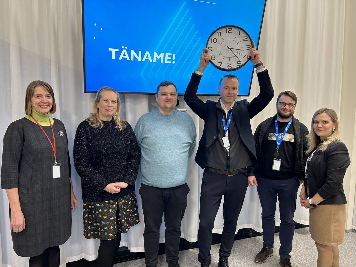 Time is up! Today we had the very very last meeting of the Marine Environment Department of the Estonian Ministry of Climate and not only for this year. This concludes the work of the marine environment policy unit. Great deeds, passionate people and good time spent together.