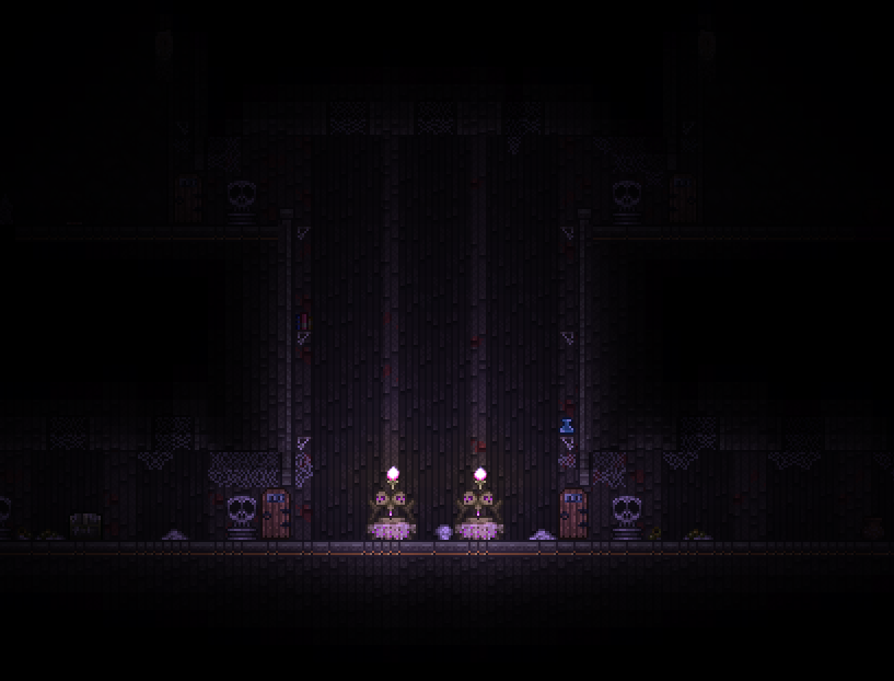 #terraria suRPRISE SURPRISE this is the first """major""" structure i've added in a minor update