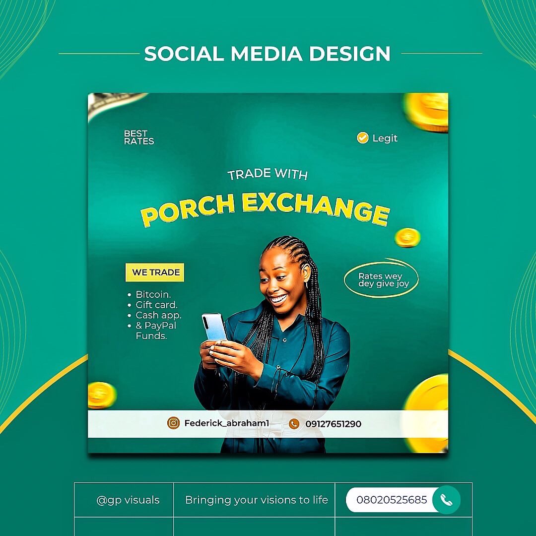 GpVisuals's tweet image. Dive into the world of cryptocurrency with our Social Media Bitcoin Design 

– where innovation meets aesthetics! 💰✨ 

Your brand’s journey to the digital forefront starts here. Embrace the future of design! 🚀🔍 

#BitcoinDesign #DigitalInnovation #cryptovisuals