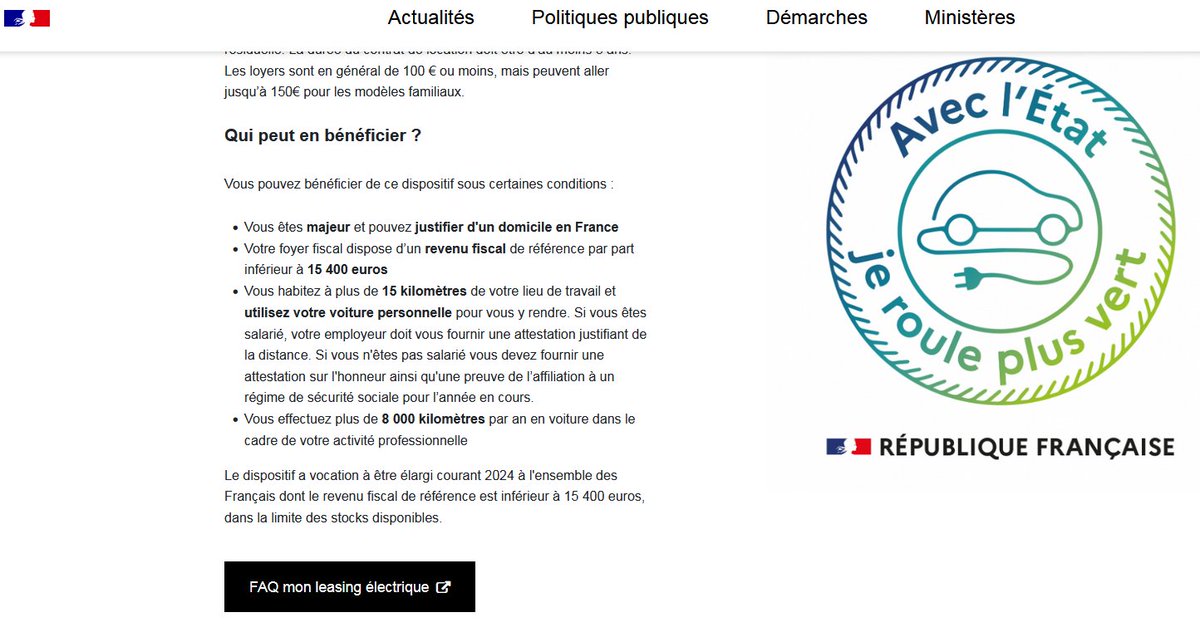 20 000 bénéficiaires d'une mesure qui va couter aux 68millions de Français... Maintenant celui qui gagne moins de 15400euros par an et qui fait 8000 km pour son job... doit changer de job et de salaire urgemment #macron #darmanin #dussopt #cop28 #bfmtv #rtlsoir #MissFrance2024