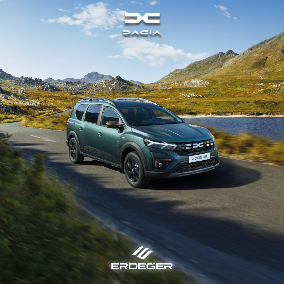 MPV genişliği, station wagon uzunluğu ve güçlü SUV tasarımı ile Jogger'da #HepsiBirArada

#Erdeğer #Dacia #Jogger