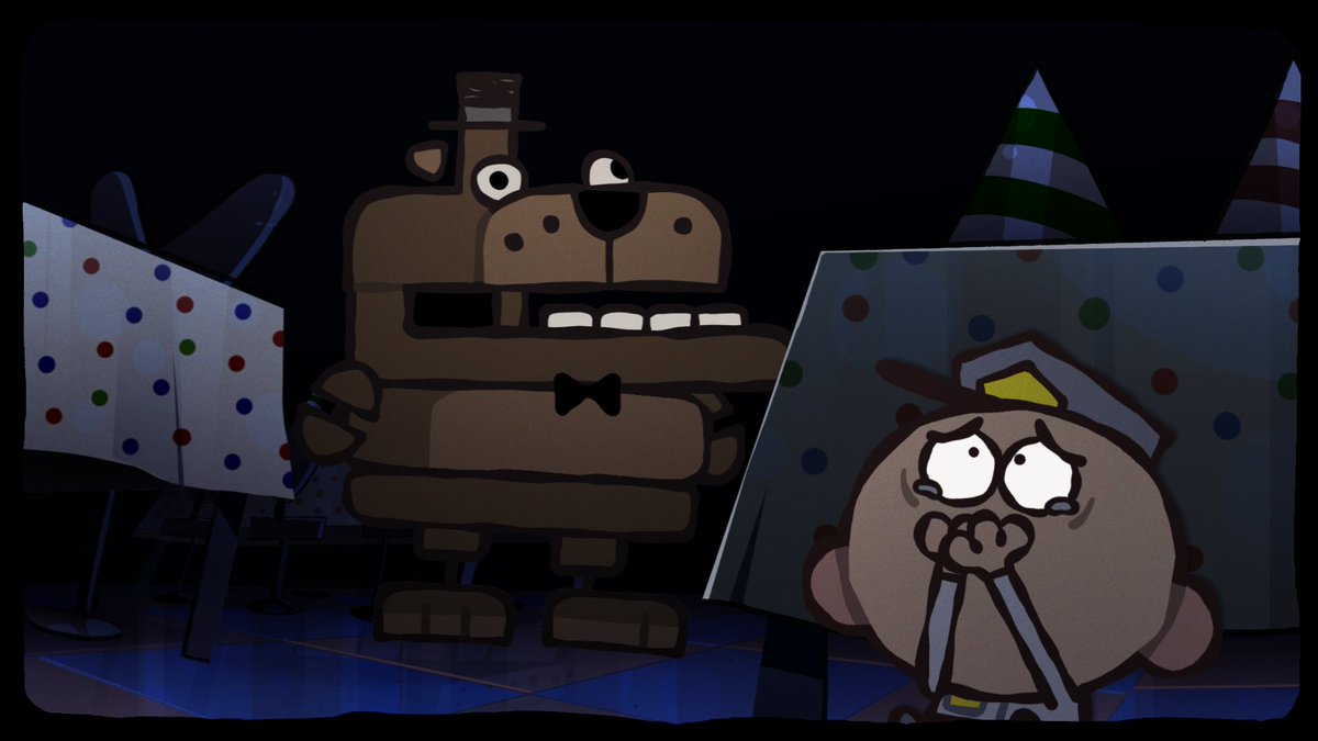 kn0nker's tweet photo. new cartoon out !!! fnaf 🐻 https://t.co/Z24LoF5m5J