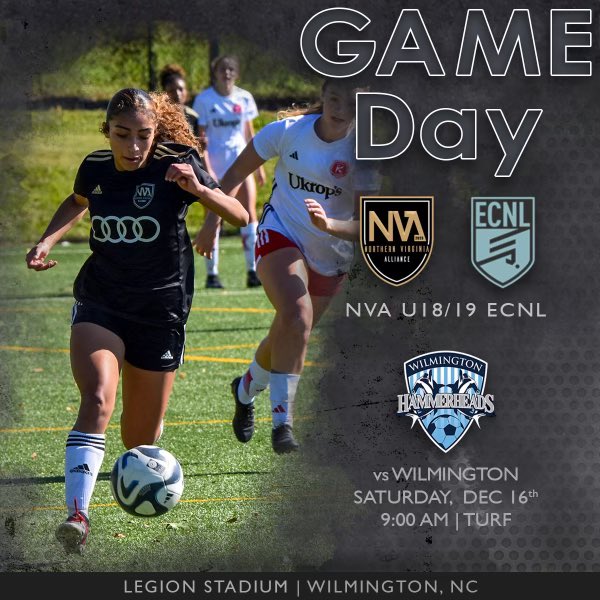 Chilly ❄️ morning #gameday for the first stop of our #roadtrip 🚍 in Wilmington, NC. 👊