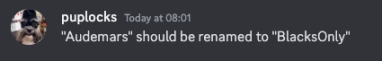 brickworths's tweet photo. User *pupxwyd* hired me for some commission work, once notified that he has been claiming my commissions were all his work and deleting my credits from the items i spoke to him. After this i received screenshots and video proof of racist abuse and activity  on discord. This is https://t.co/7vQq1r0dnY