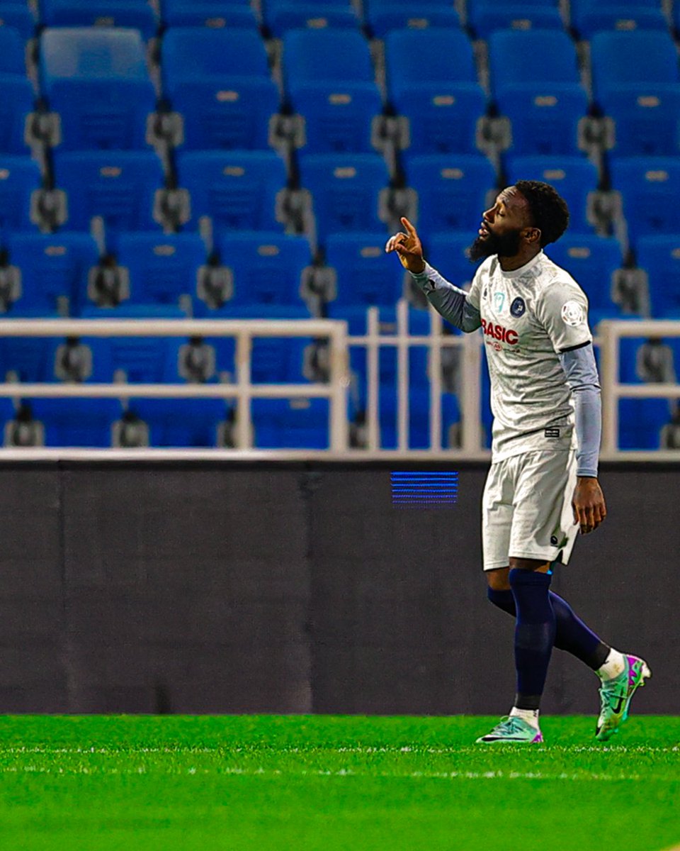 SaudiFootPlus's tweet image. 🚨 Damac forward George-Kelvin N'Koudou has the 3rd most goals 14 in the Saudi Pro League so far this season.