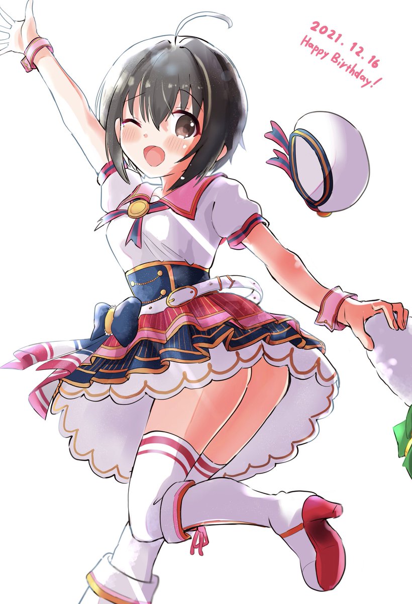 小日向美穂 「4年の変化〜!! 」|わびさび🍒のイラスト