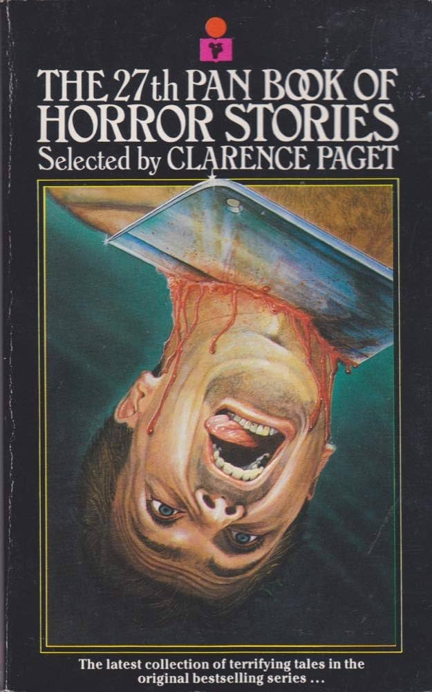 ScarredForLife2's tweet photo. Behind door number sixteen of the Scarred For Life advent calendar, that legendary anthology series, THE PAN BOOK OF HORROR STORIES! https://t.co/fIenCUJehh