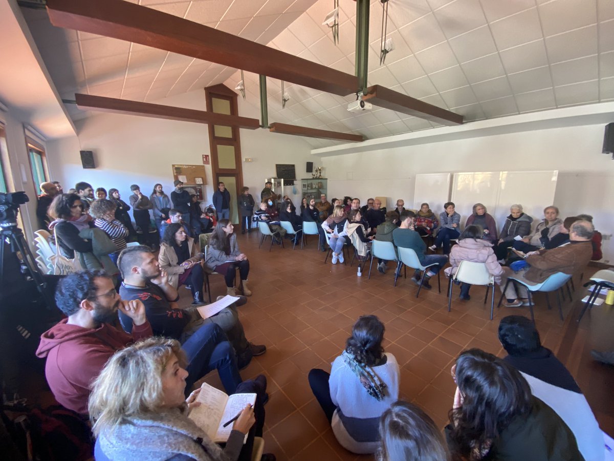 artlivinglab's tweet photo. ⛰️ Intense morning thinking about the #commons, with #LandCommons. What is the future of life for these contexts? What are the forms of management of the #mountainsofcommons that can be an inspiration? https://t.co/10XosHgUB0