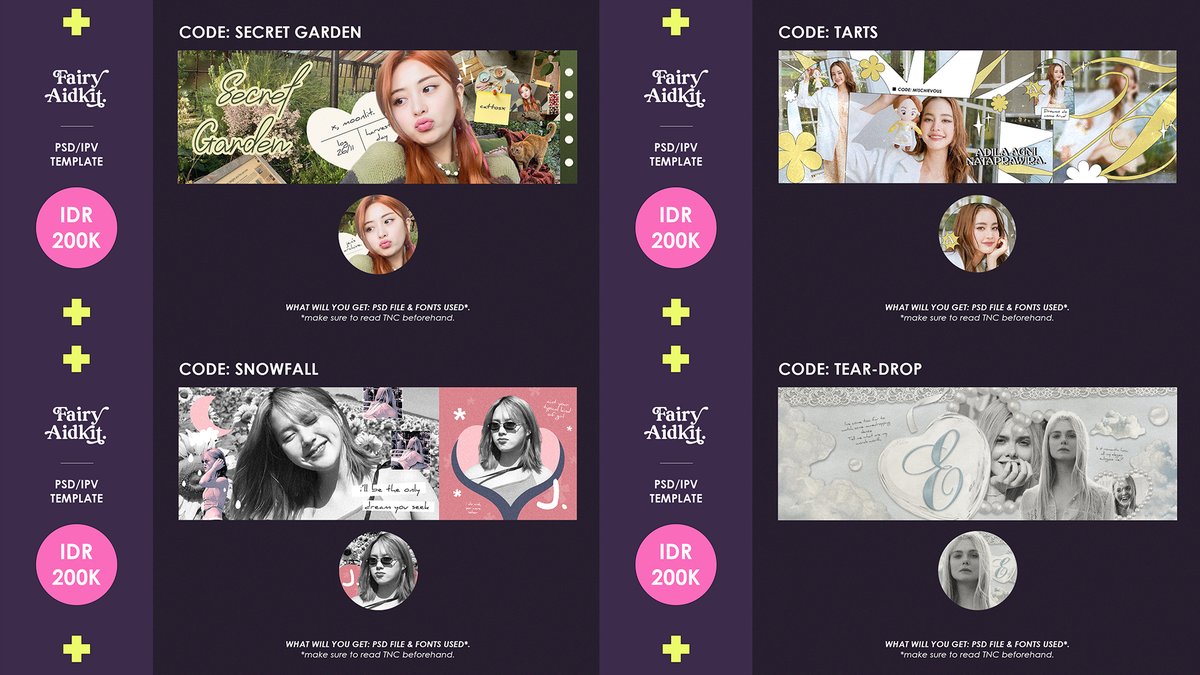 { help rt }

Halo semua! Aku mau jual beberapa template layout dari katalogku dalam format PSD ONLY. Total ada 16 template yang up for sale, silakan scroll down untuk detailnya ya!

#zonauang #zonaba