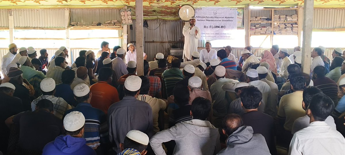 RO_FDMN_RC's tweet photo. @RO_FDMN_RC Committee  accumulated the Sub-block Committee  to certify a community-centric representation of Ro FDMN-RC .

16December 2023

#2023DecemberSession18

#Rohingya #RoFDMN-RC
#FDMN
#CommunityRepresentative https://t.co/hkXjJDZyd2