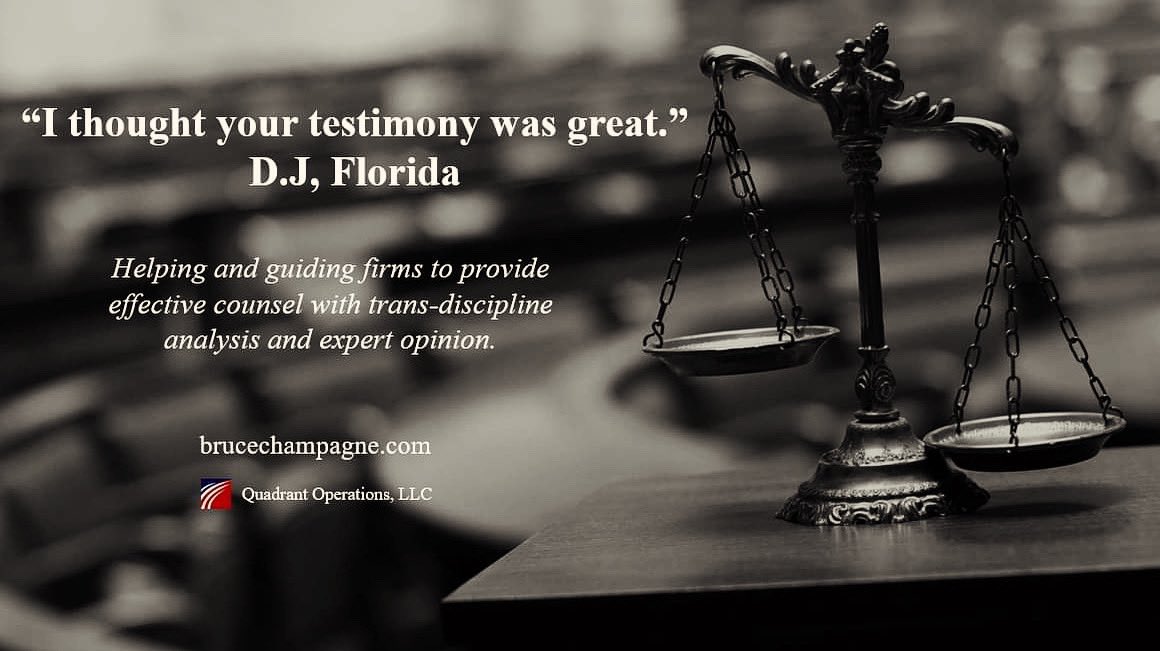 QuadOpsLLC's tweet photo. Helping and guiding firms to provide effective counsel with trans-discipline analysis and expert opinion. https://t.co/RMcD4BGg8A
