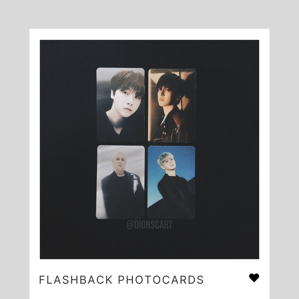 dionscart's tweet photo. WTS LFB #dionsells

iKON FLASHBACK Photocards
- JAY
- CHAN
- DK
- SONG

✧ 60 php ea
✧ mint condition 
✧ dm for more info 

✭Rcbyt: https://t.co/vIq9fVs35n
mop: GCASH
mod: SCO / LBC

ic ikon pc jinhwan chanwoo donghyuk yunhyeong https://t.co/BtsjYFKNRK