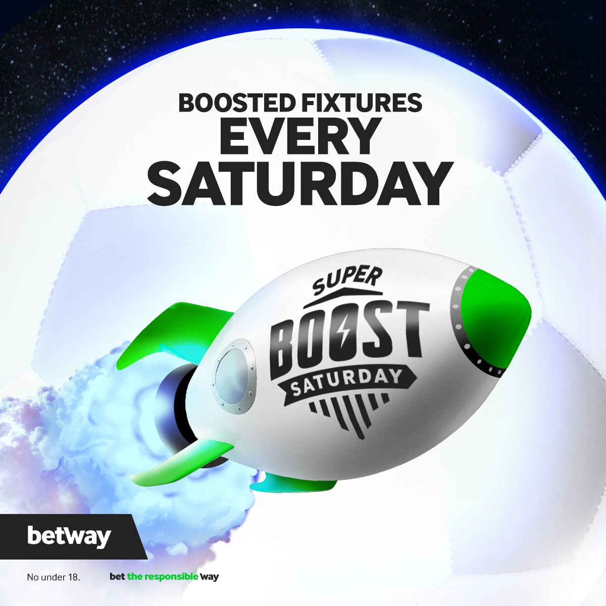 Don’t settle for standard odds. Every Saturday, get way more with #SuperBoostSaturday where we choose combo bet types (1X2 & Total Goals, 1X2 & Both Teams to Score, etc.) to boost on big Saturday fixtures. Check this out to get boosted👉 bit.ly/41DJN6M