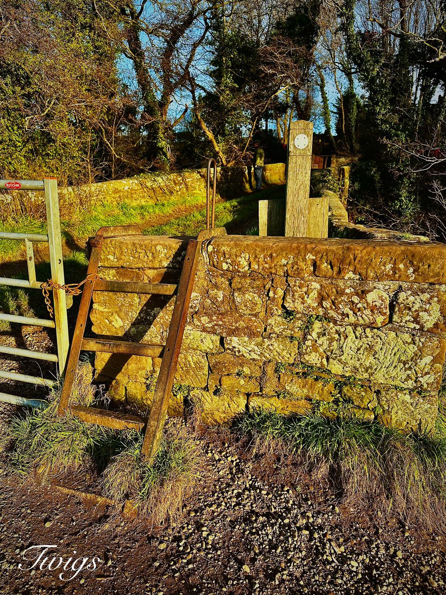 Metal Stilin’ over the River Petteril near Carlisle