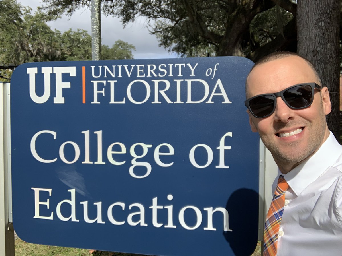 Mr_Ophaug's tweet photo. Crossed the finish line yesterday! Excited to be a @UF #GatorGrad again ππ Thank you @UF_COE for the experience; the work was worth it! #EdTech #EdD #Goals https://t.co/1eHAxvYh8h