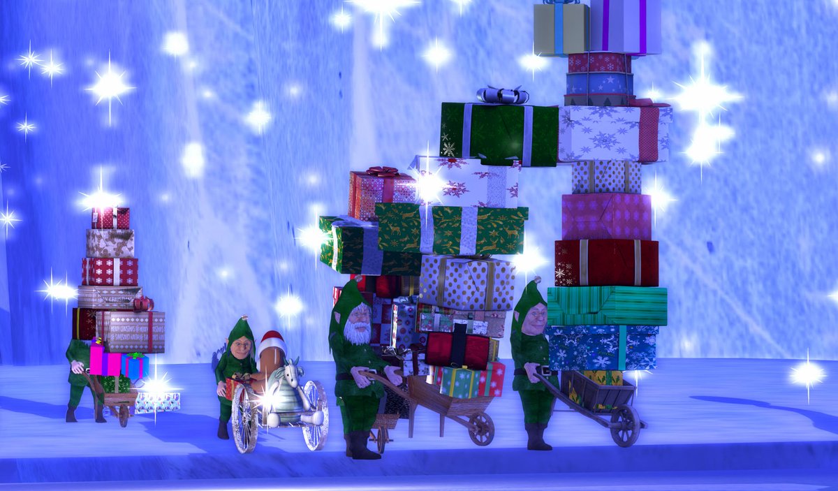 Calas opened a surprise new Section to their Christmas regions last night #Secondlife maps.secondlife.com/secondlife/MID…