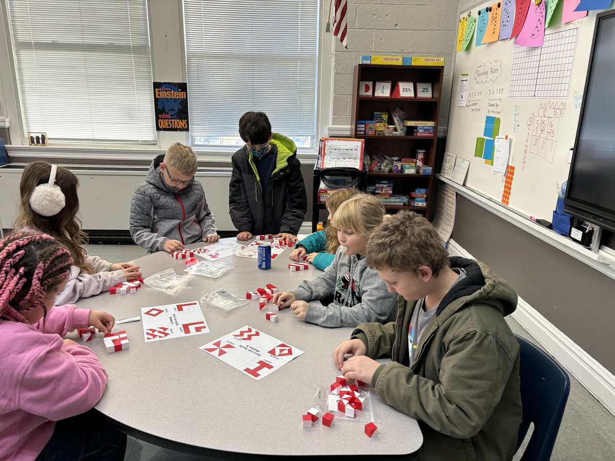 Math club is a great way to explore math skills through concentration and cooperation.