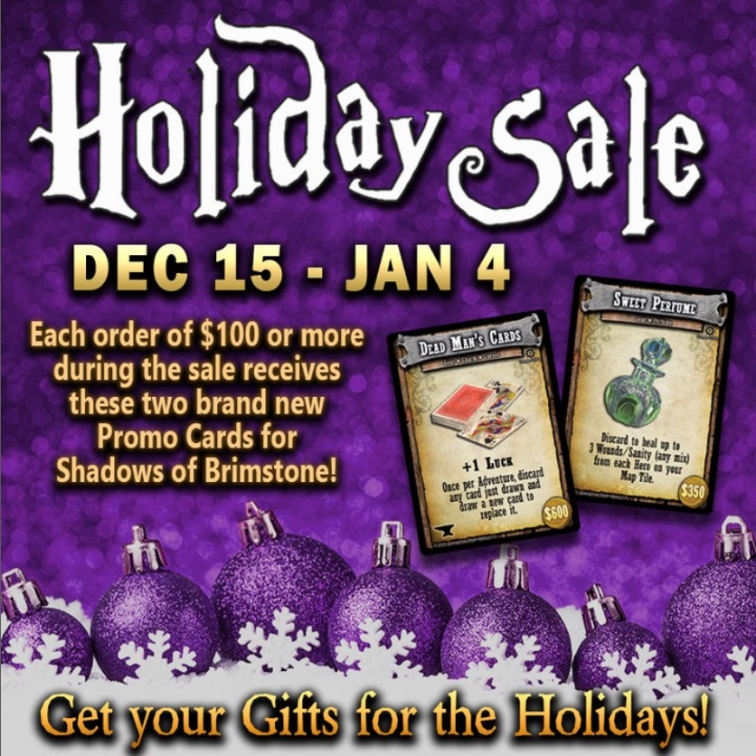 FFPGames's tweet photo. Don't miss the crazy deals in our Holiday Sale going on NOW!
https://t.co/Eua2kmkyr5
#boardgames #holidaydeals #tabletopgames #tabletop #miniaturepainting #shadowsofbrimstone #bgg #dungeoncrawl #lastnightonearth #zombies #sale #holiday #free #gifts #flyingfrog #games https://t.co/JsYsrImjXP