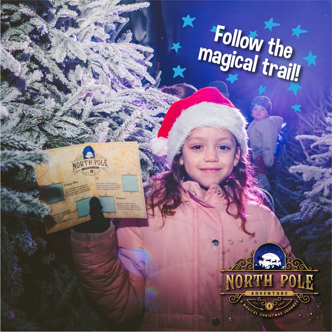 Journey through the Magical Portal to the North Pole with us this Christmas ❄️✨