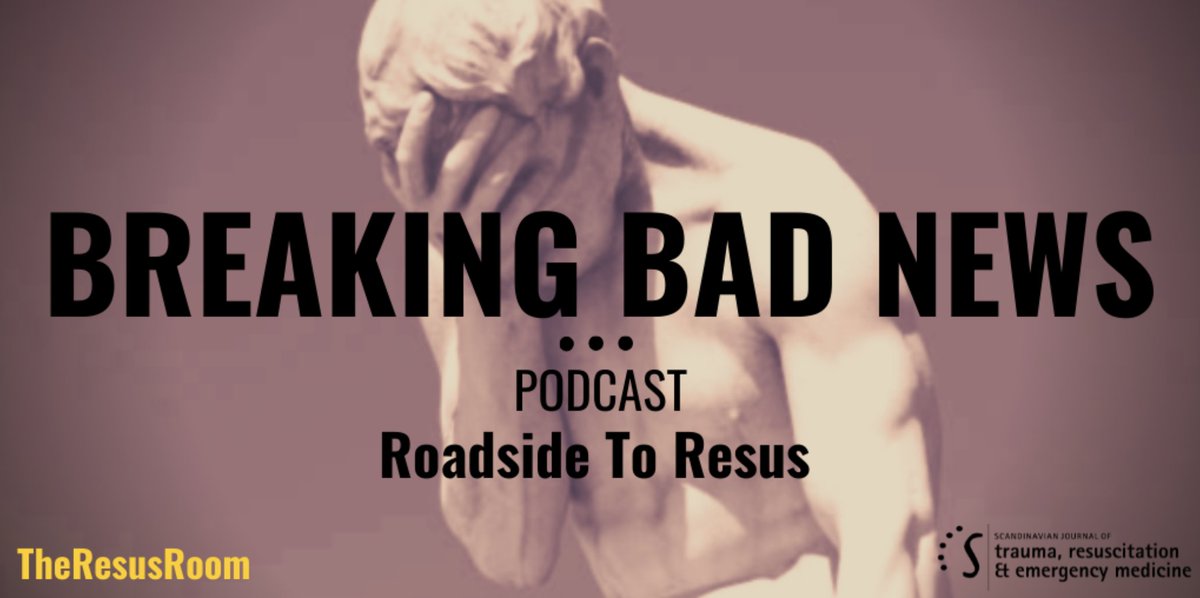 ICYMI Breaking Bad News; Roadside to Resus podcast theresusroom.co.uk/courses/breaki… itunes.apple.com/gb/podcast/the… #FOAMed