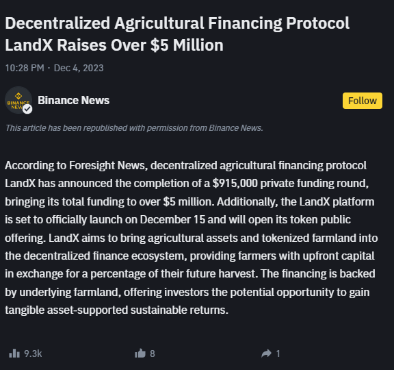 HarryKing204's tweet photo. LandX finance 
Good to 5$ soon 
$LDNX https://t.co/aZvBuNCOEm
