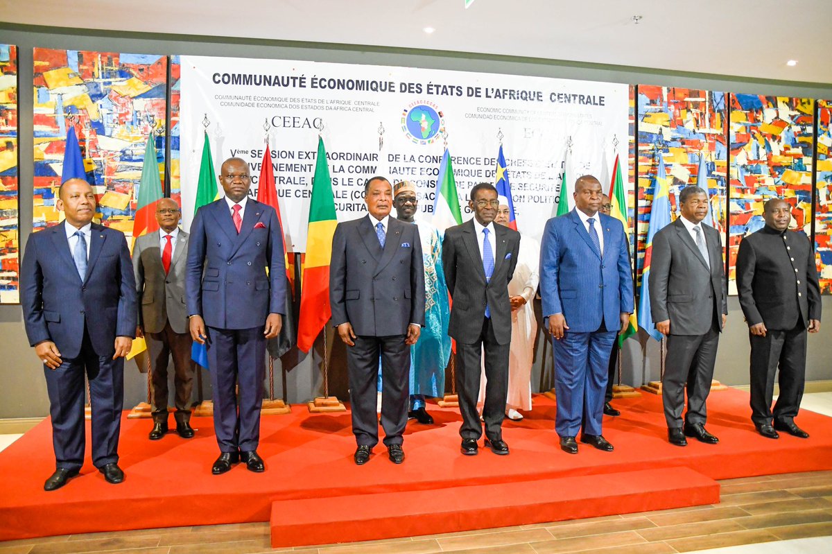 oliguinguema's tweet photo. Bonne nouvelle : la CEEAC a suspendu le transfert de son siège de Libreville à Malabo, reconnaissant ainsi la stabilité du processus de transition au #Gabon. Cela reflète notre engagement envers une transition pacifique et démocratique. https://t.co/mXGDUzcC7F