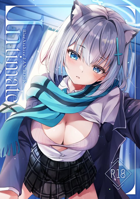 C103の新刊『Intimate』の予約が開始されました!ブルアカのシロコ本です。よろしくお願いします😊
🍈https://t.co/G9ZpTSmypi 