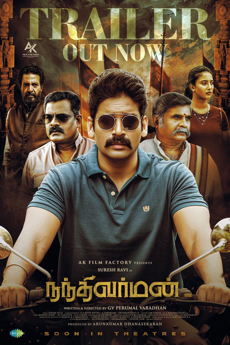 RDM (@rdm_dir) on Twitter photo Congratulations <a href="/SureshRavi08/">Suresh Ravi</a> machi🤗..Very happy for you ...Trailer looks very interesting 🔥#Nandhivarman
▶️ youtu.be/sBtKi1F4hOs
<a href="/DirectorPerumal/">GV பெருமாள் வரதன்</a>👍 <a href="/AKfilmfactory/">Arun Kumar</a> 🎊 #Ashavenkatesh <a href="/jerard_felix/">Jerard Felix</a> <a href="/Sanlokesh/">Sanlokesh Editor</a> <a href="/SinthanL/">Sinthan L</a> <a href="/stuntsudesh/">Sudesh_Action Director</a> <a href="/Sureshsugu/">Sureshsugupro</a> <a href="/ProDharmadurai/">DharmaDurai Pro</a> <a href="/saregamasouth/">Saregama South</a> Congratulations <a href="/SureshRavi08/">Suresh Ravi</a> machi🤗..Very happy for you ...Trailer looks very interesting 🔥#Nandhivarman
▶️ youtu.be/sBtKi1F4hOs
<a href="/DirectorPerumal/">GV பெருமாள் வரதன்</a>👍 <a href="/AKfilmfactory/">Arun Kumar</a> 🎊 #Ashavenkatesh <a href="/jerard_felix/">Jerard Felix</a> <a href="/Sanlokesh/">Sanlokesh Editor</a> <a href="/SinthanL/">Sinthan L</a> <a href="/stuntsudesh/">Sudesh_Action Director</a> <a href="/Sureshsugu/">Sureshsugupro</a> <a href="/ProDharmadurai/">DharmaDurai Pro</a> <a href="/saregamasouth/">Saregama South</a>
