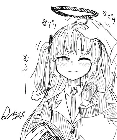 絵チャにて描いたなでりなでり早瀬さんになります 