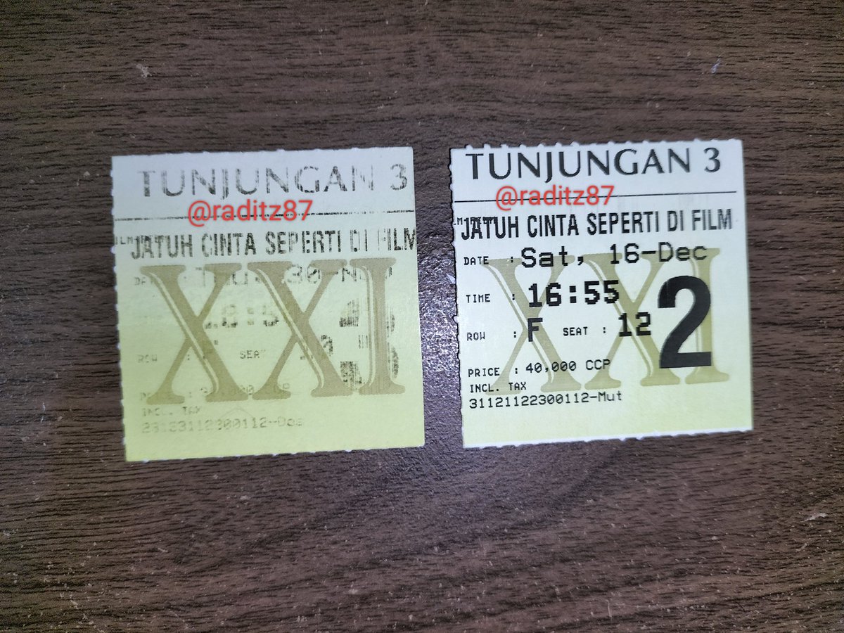 raditz87's tweet photo. 191. Jatuh Cinta Seperti Di Film-Film ✨
Nonton yg kedua kalinya. Masterpiece 👍🏻
#JatuhCintaSepertiDiFilmFilm
#JCSDFF #Jesedef
@cinepoint_ @ernestprakasa @sheiladaisha @dionwiyoko https://t.co/DxTi5HovBd