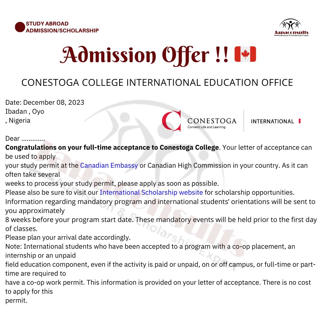 Oludeewon's tweet photo. Slides 1 and 2: Canada🇨🇦 Admission letter for our clients.

Slide 3: UK🇬🇧 JAPA

dm @Japaconsults_  to help process your JAPA https://t.co/N2uILV3ECJ