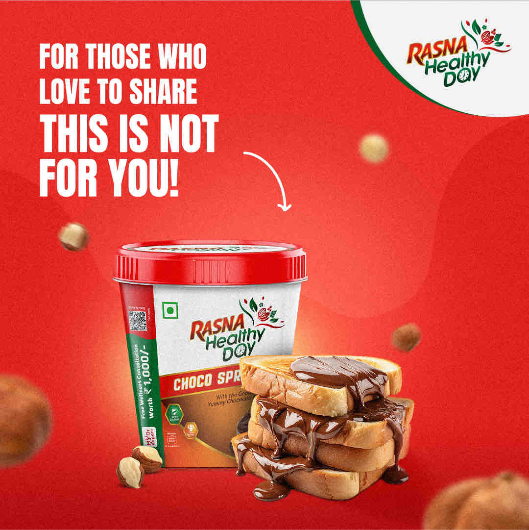 Rasna_House's tweet photo. Oops, we spilled some facts? Get your Choco spread today!
We are available on Amazon, Flipkart, BigBasket, and other nearby stores. 🛒 You can also buy from our website. 🤩 https://t.co/LgWshPGP6y
#rasna #rasnainternational #healthydayrange #healthy #chocospread #tasty #yummy https://t.co/WkHpBPGCcM