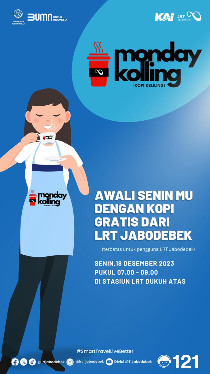 lrtjabodebek's tweet photo. #lrtjabodebek
#smarttravellivebetter https://t.co/bGCU9RvQNQ