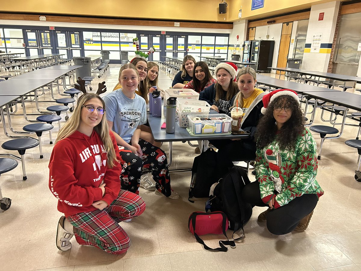 Jingle Jam Cheerleading fundraiser today. Performance at 11:40am high school performing arts center. Thanks ladies for all you do! <a href="/Ranger_Sports/">Spencerport Rangers</a>