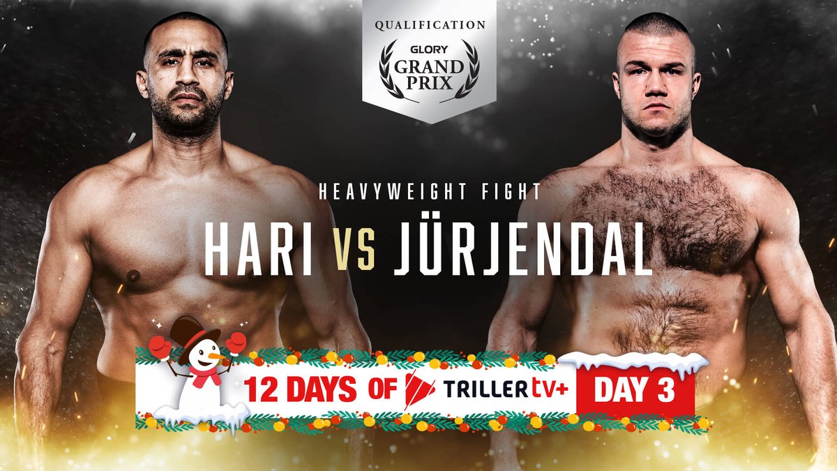 Triller_TV's tweet photo. 🎄 Do you love kickboxing as much as us? Then drop what you're doing and fire up your TrillerTV+ subscriptions for the third day of the #12DaysofTrillerTVplus with #GLORY89.
👉 https://t.co/6Fbp4asAs6 https://t.co/YlMg0NXBr5