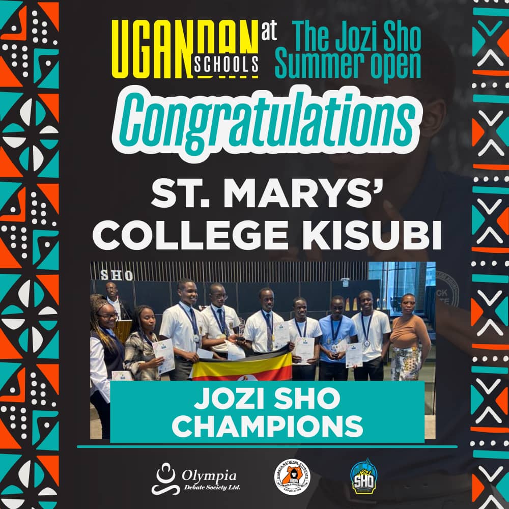 African Kings;  Verrasant Byanasaye, Peter Kigyagi, Ian Kwesiga - All students of S.3 2023