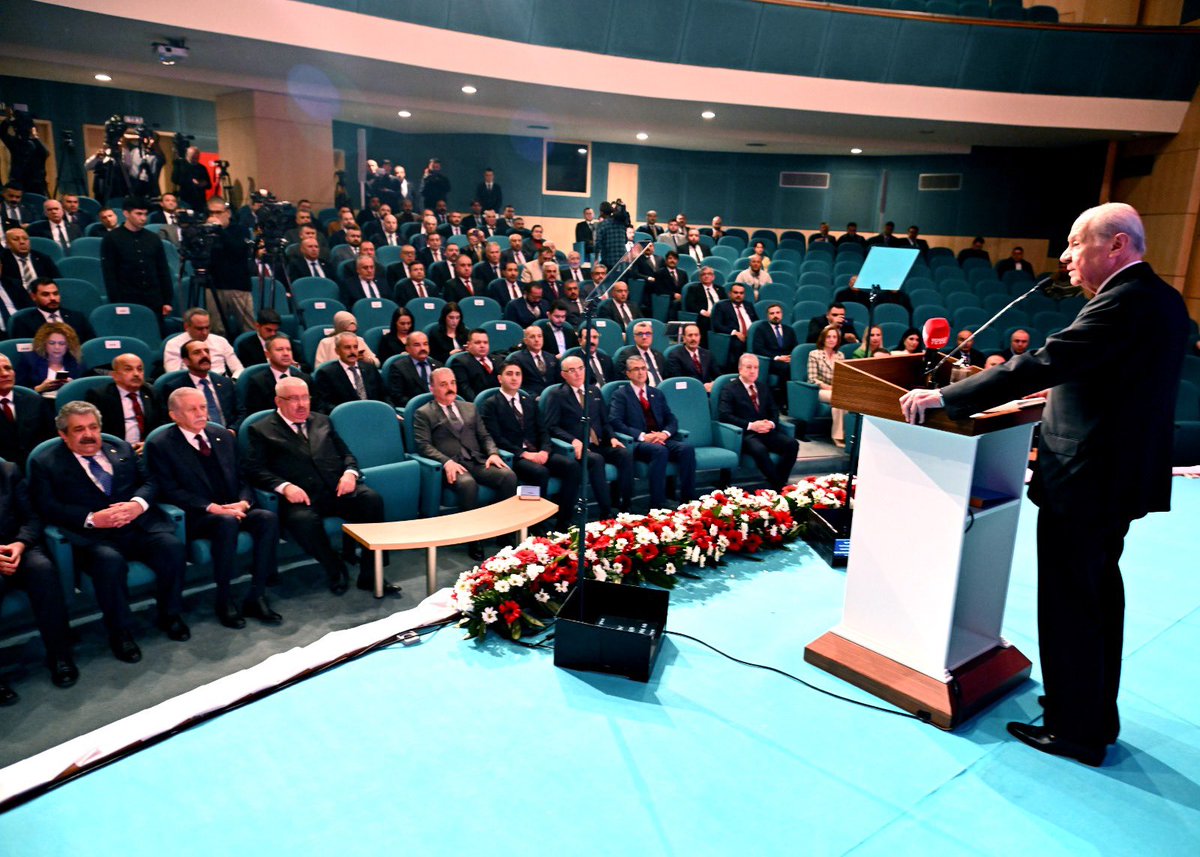 ademyurdagul's tweet photo. Genel Başkanımız Sayın Devlet BAHÇELİ, İl Başkanları Toplantısında Konuştu. https://t.co/q1nCmVPlaB