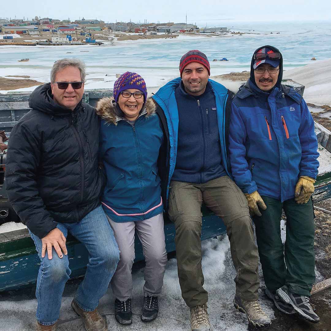 Mono's Paul Waechter is a Technical Consultant with the Arctic Research Foundation (ARF). Working with Indigenous people to enhance food security in the Far North, he transformed two shipping containers into high-tech greenhouses. inthehills.ca/2023/11/northe…