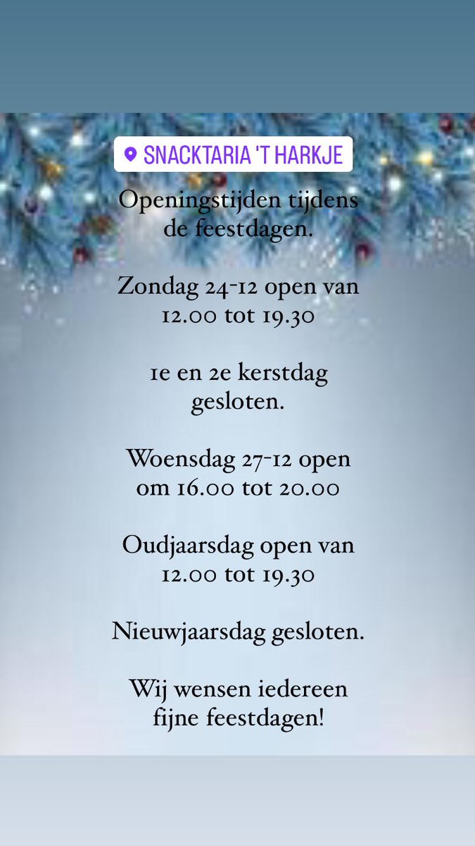 Snacktaria 't Harkje tweet media