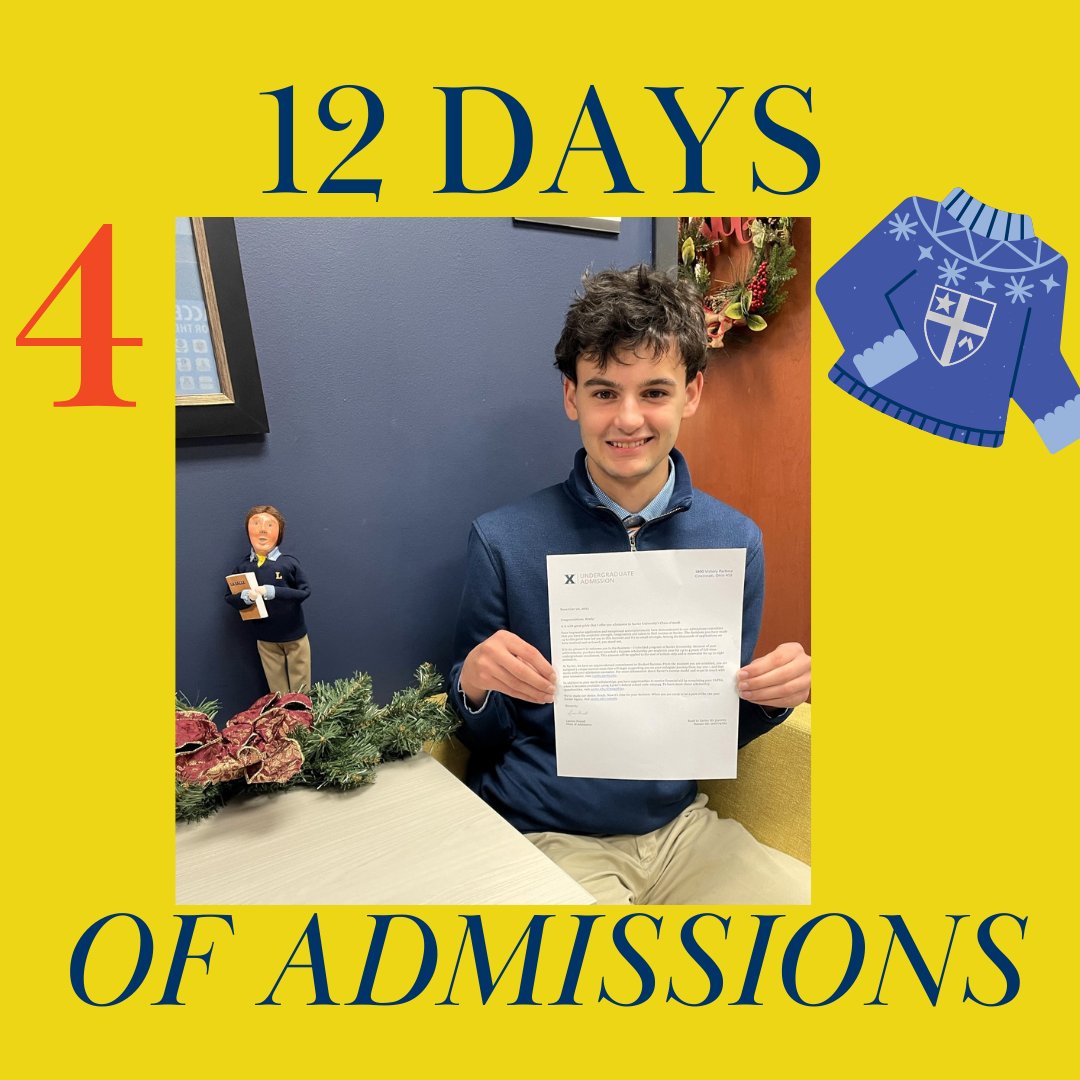 LSCHScollege's tweet photo. On the fourth day of admissions:
- Kevin Maguire and Ethan Smith were accepted Early Decision to Fairfield University
- Brady Joyce got into Xavier University
- Andrew Ferrante was admitted to Elizabethtown College
@lschs @FairfieldU @EtownCollege @XavierU https://t.co/LPAuFX2xab