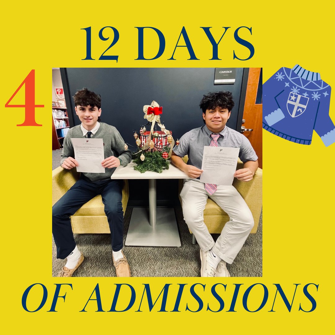 LSCHScollege's tweet photo. On the fourth day of admissions:
- Kevin Maguire and Ethan Smith were accepted Early Decision to Fairfield University
- Brady Joyce got into Xavier University
- Andrew Ferrante was admitted to Elizabethtown College
@lschs @FairfieldU @EtownCollege @XavierU https://t.co/LPAuFX2xab