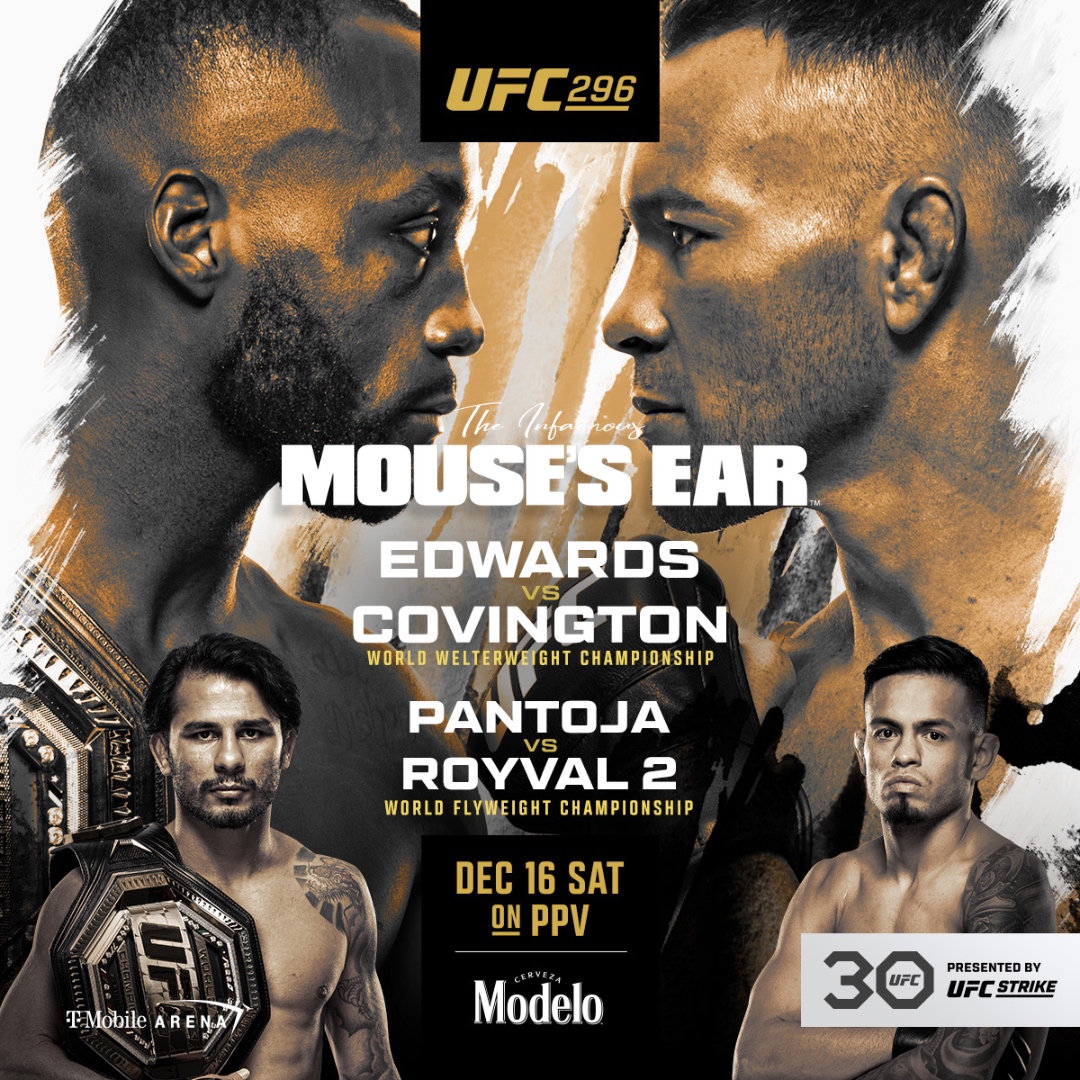 FIGHT NIGHT - Dec 16 🥊 Come join us for UFC 296 and enjoy drink & dance specials all night long! 🍻🕺 We'll be here cheering on our favorite fighters all night. 🤩 . . . #ufc #ufcwatchparty #mousesear #johnsoncity